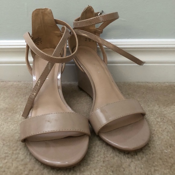 Nude wedge heel - Picture 2 of 3
